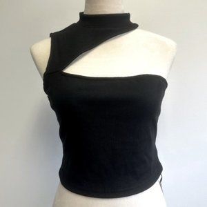 ONE Shoulder Cut Out Top